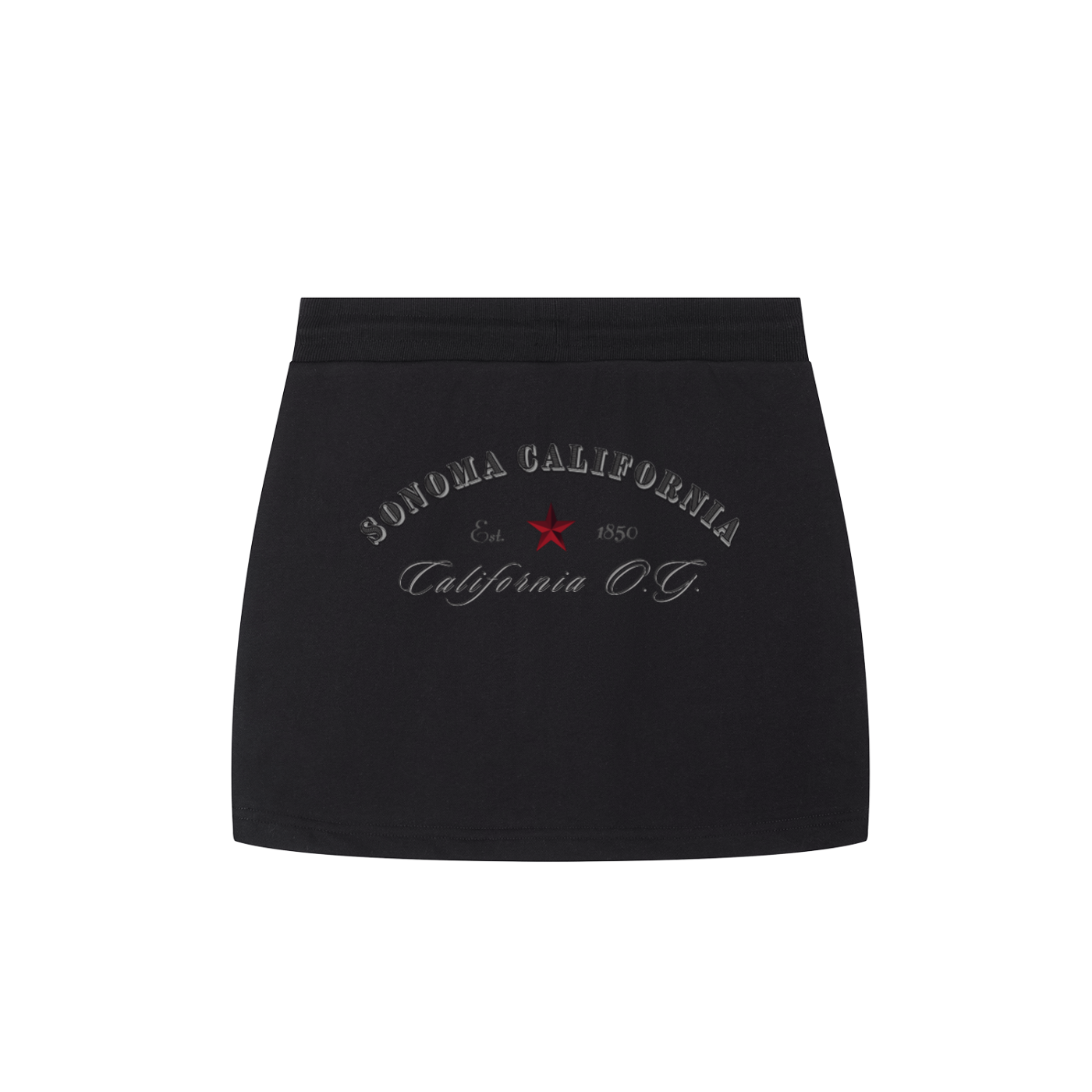 California O.G. Drawstring Mini Skirt