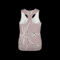 Rose Lace Women's Racerback Sports Top