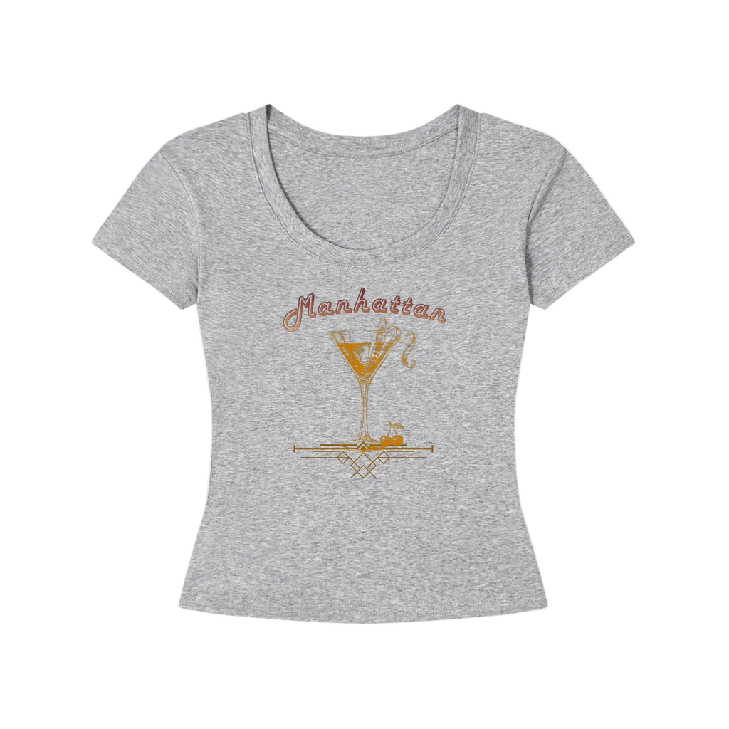Vintage Manhattan Cocktail Women's Slim-Fit T-Shirt