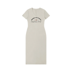 California O.G. V-Neck Short Sleeve  Dress