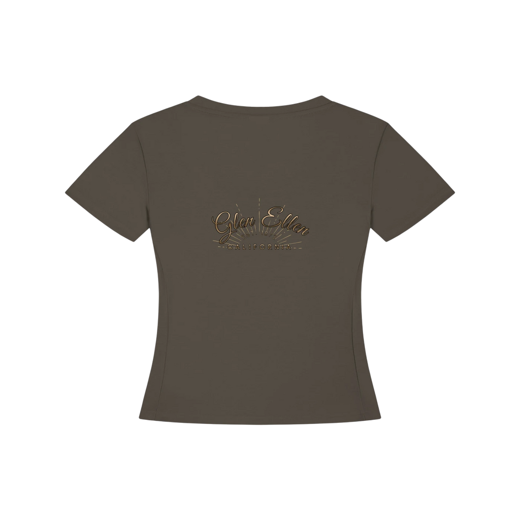 Valley of the Moon Glam Pinup Women's Slim Fit T-Shirt