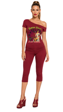 Old Vine Zinfandel Women’s Off-the-Shoulder T-Shirt