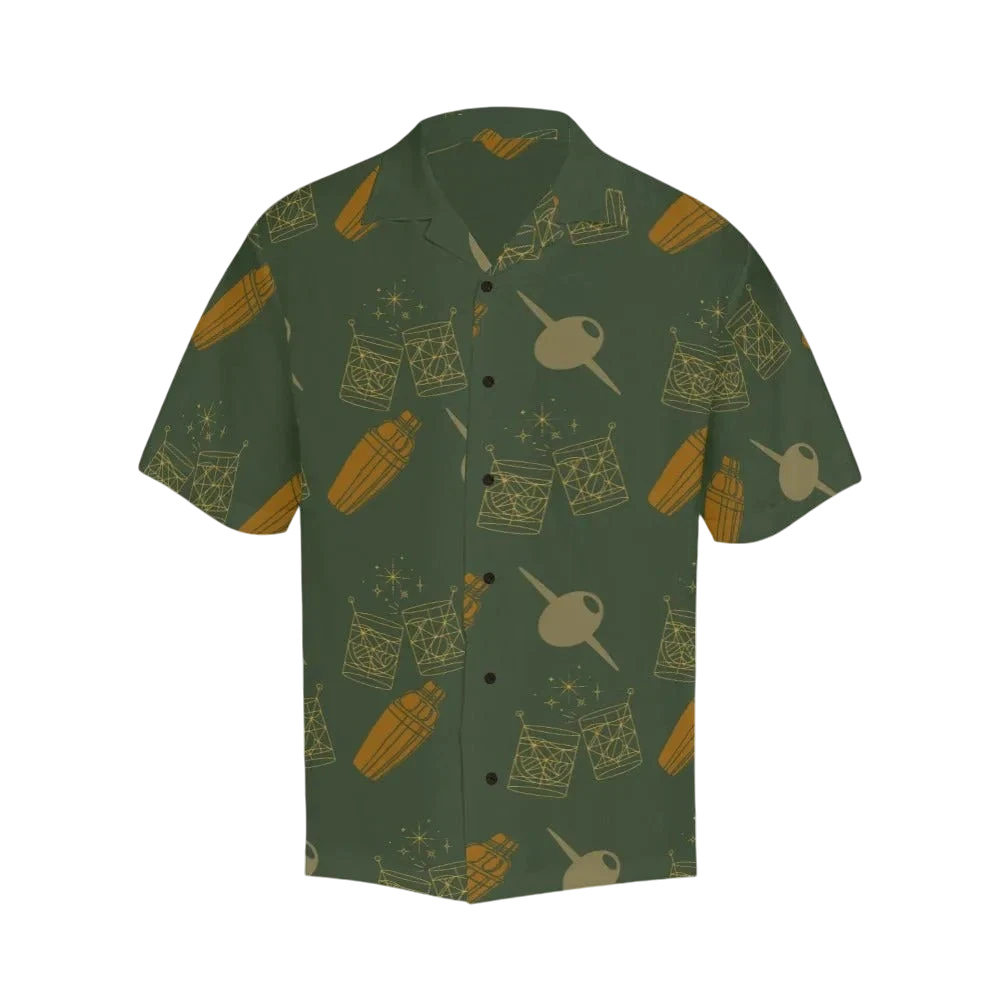 Martini Hawaiian Men's Shirt Main image