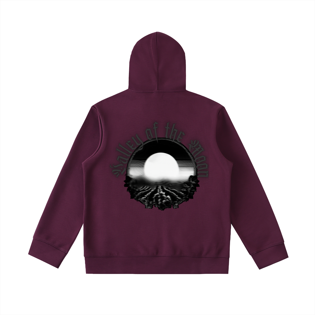 Essential Heavyweight High Neck  Zip-Up Hoodie