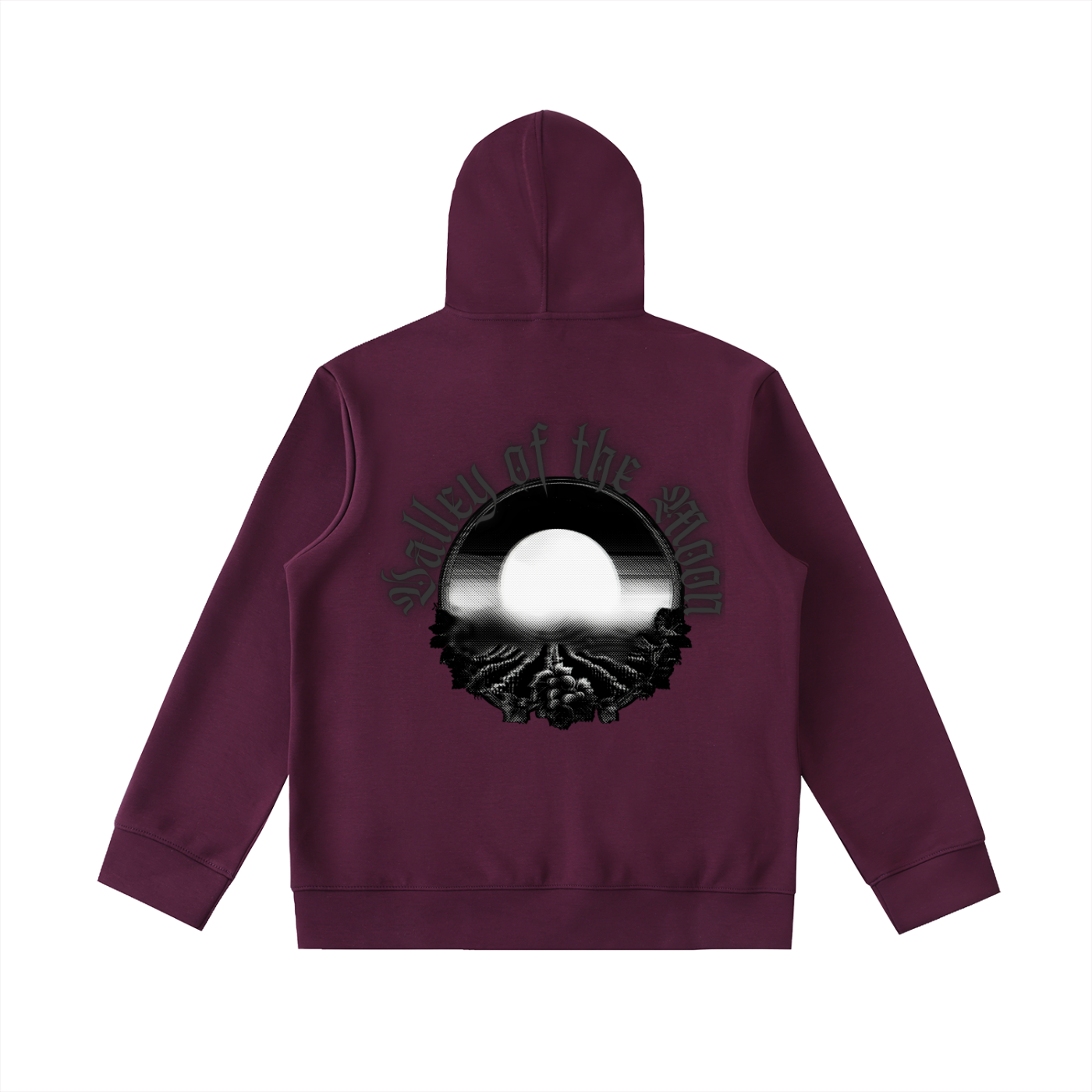 Essential Heavyweight High Neck  Zip-Up Hoodie