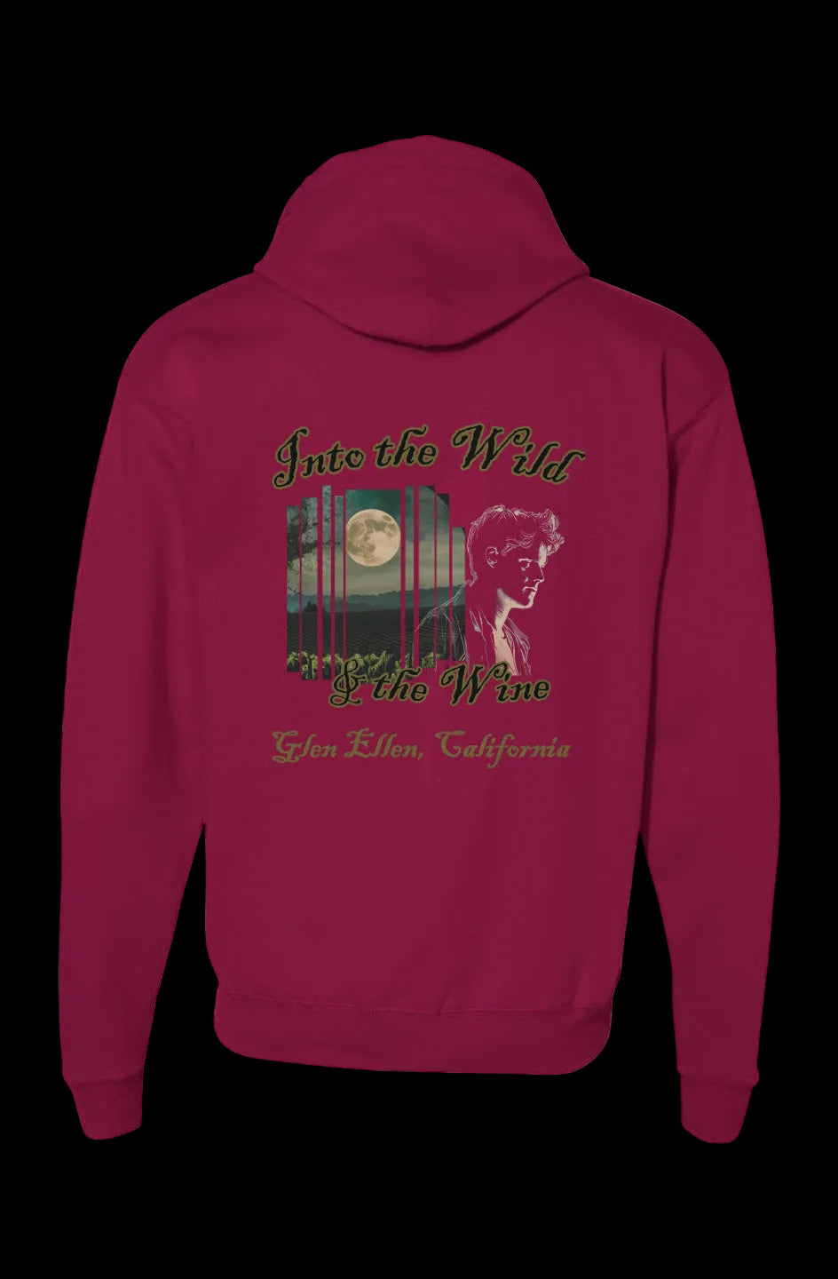 INTO THE WILD Full-Zip Hooded Sweatshirt