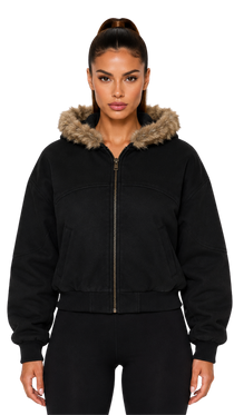 Jack London Glen Ellen Detachable Fur Hoodie