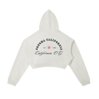 California O.G.  Women's  Cropped Zip-Up Hoodie