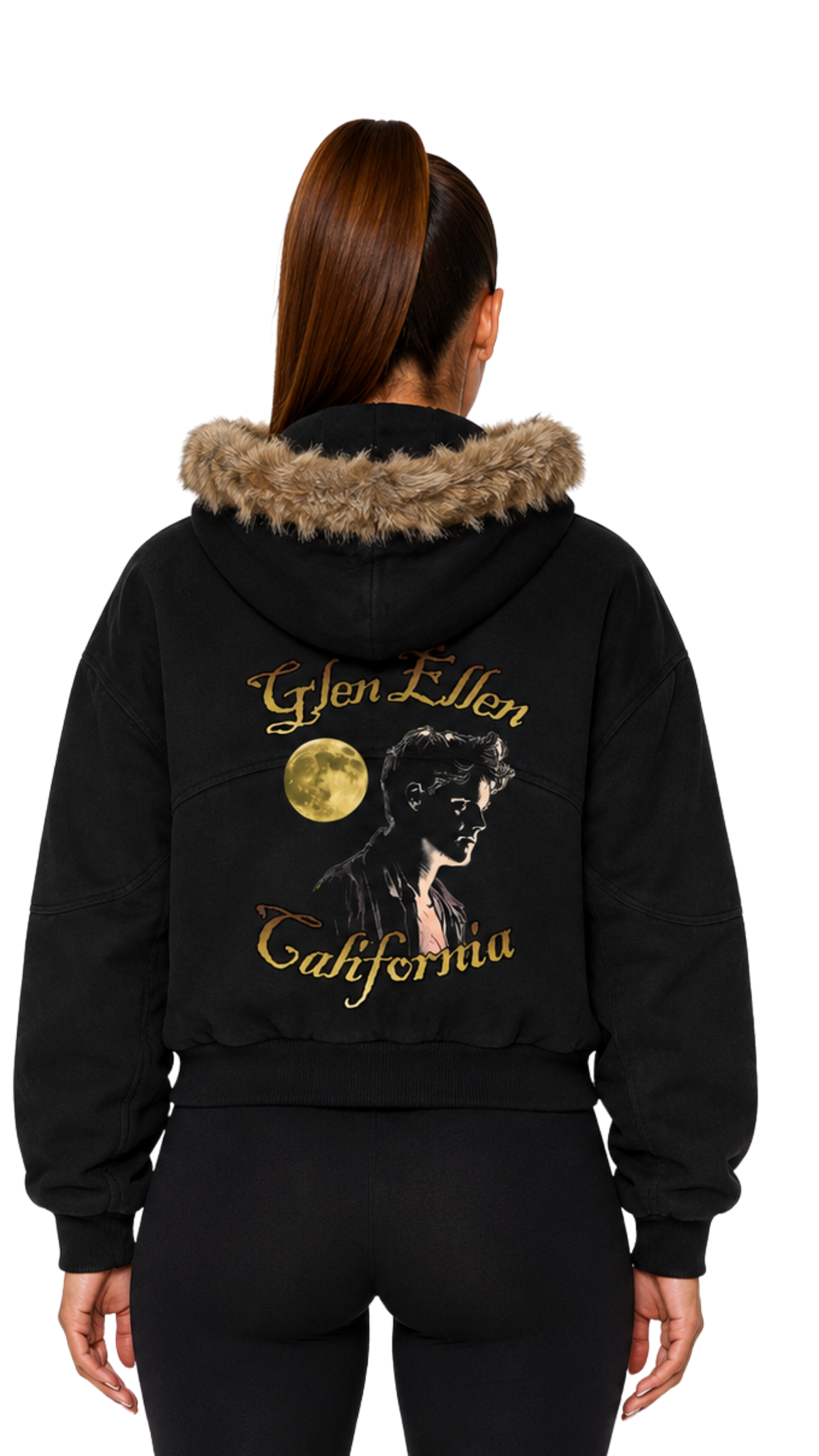 Jack London Glen Ellen Detachable Fur Hoodie Main image