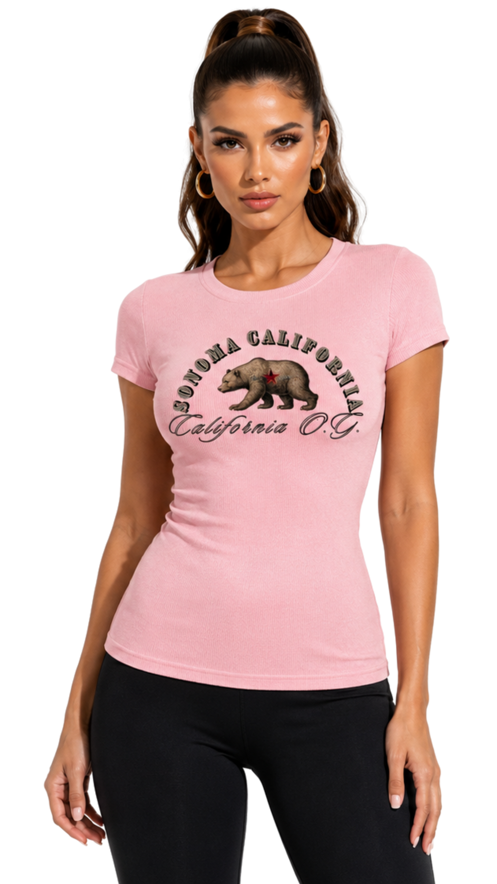 California O.G. Bear Women’s Sunfade T-Shirt