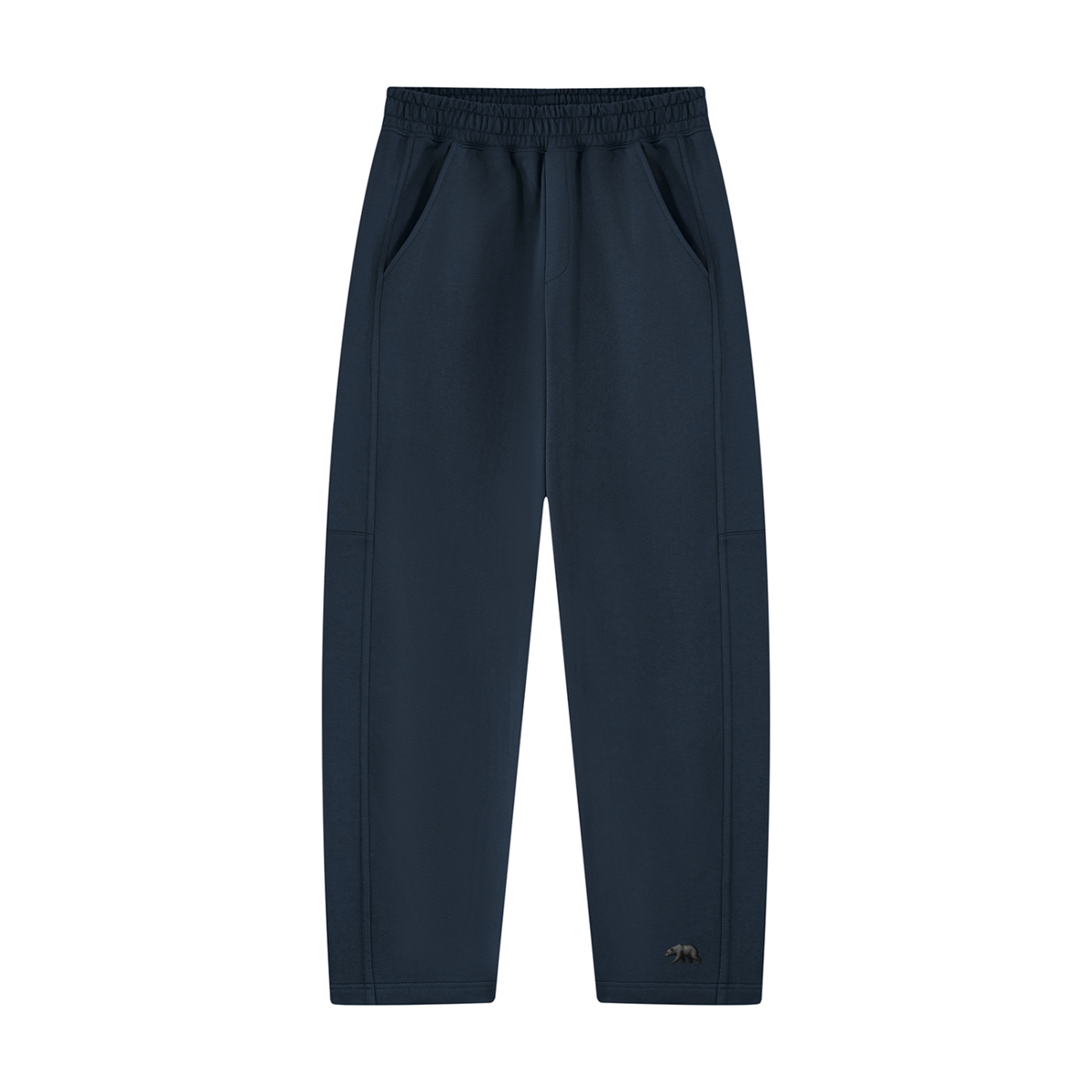 Unisex Tapered Straight Hem Sweatpants