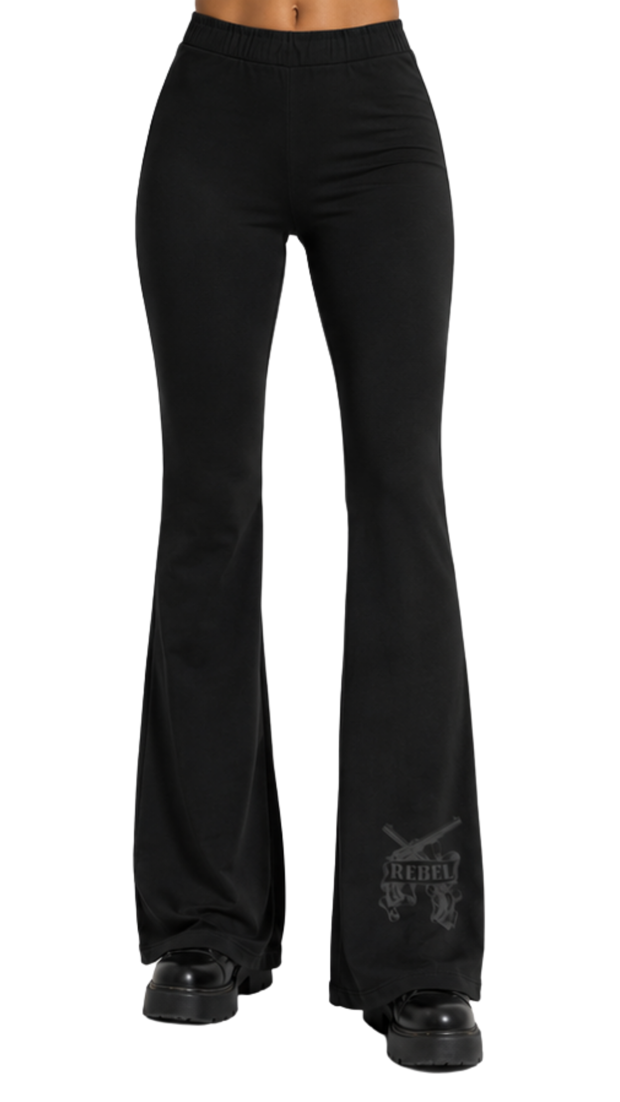 The Rebel Women's Slim-Fit Flared Sweatpants