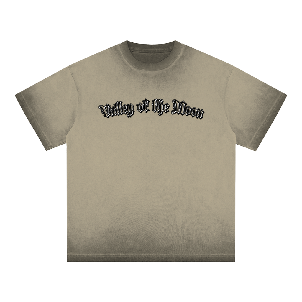 Valley of the Moon Gothic Reverse Dyed Men's Cotton T-Shirt