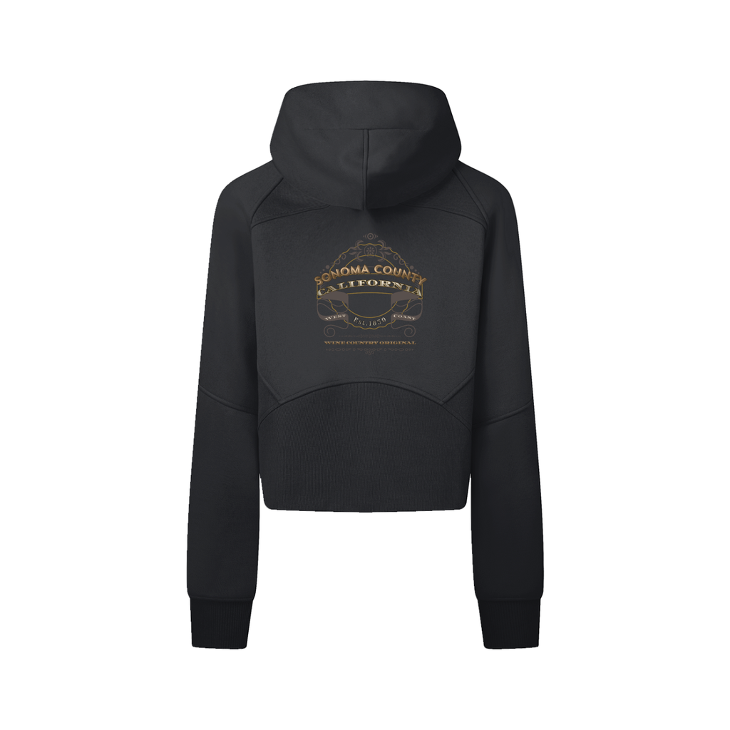 Wine Country Original Panelled Slim Fit Zip Hoodie