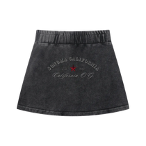 California O.G. Mineral Wash Mini Skirt