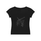 The Rebel Essential V-Neck Bodycon T-Shirt
