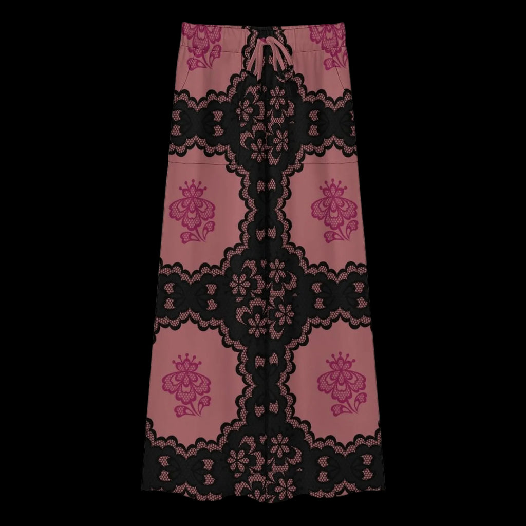 Blush Crochet Women’s Wide-Leg Pants