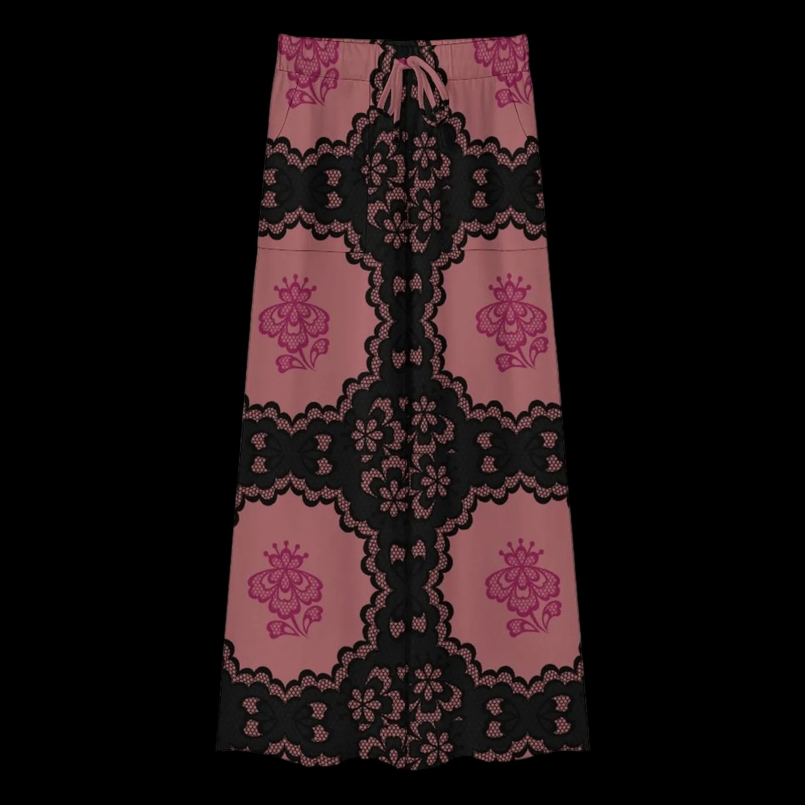 Blush Crochet Women’s Wide-Leg Pants