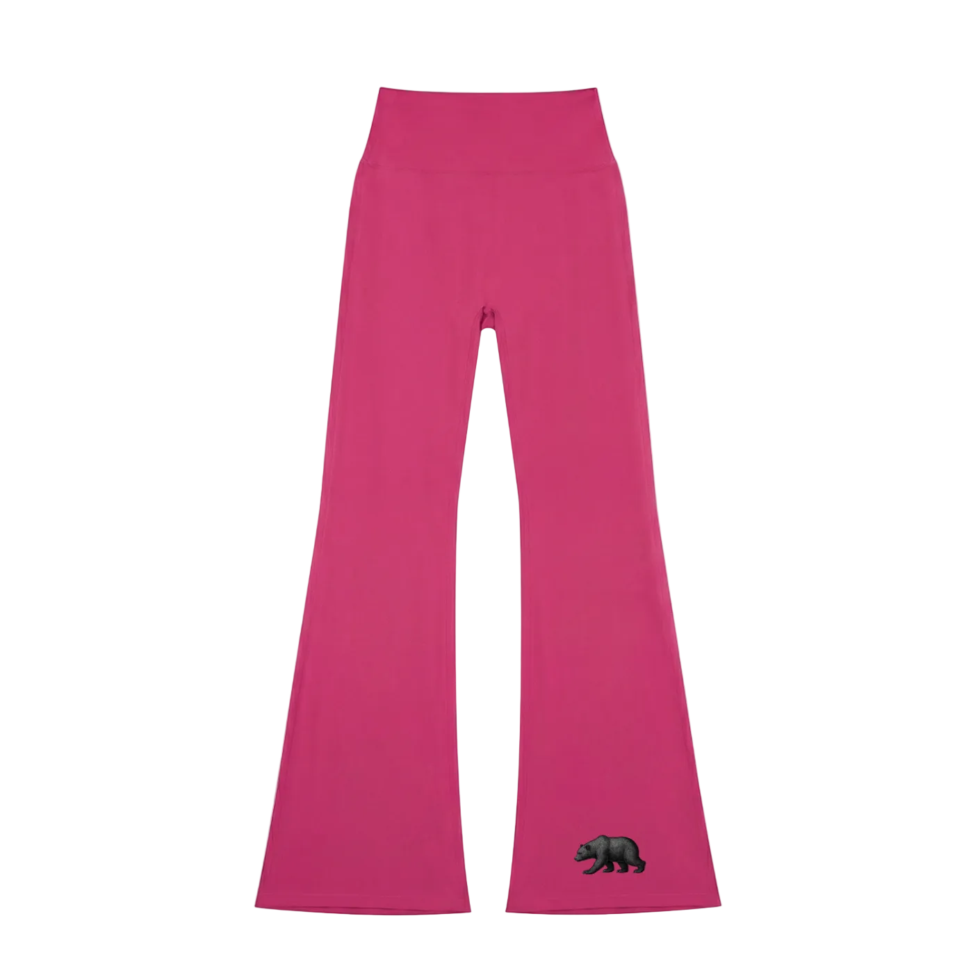 California O.G. Bear Women's High-Waisted Flare Leggings