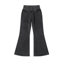 California O.G.Vintage Wash Flared Drawstring Sweat Pants