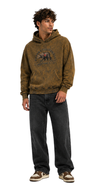 Sonoma Bear Revolt Mineral Wash Men's Hoodie