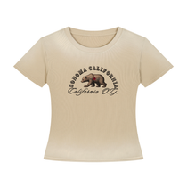 California O.G.  Bear Women’s Sunfade Washed T-Shirt