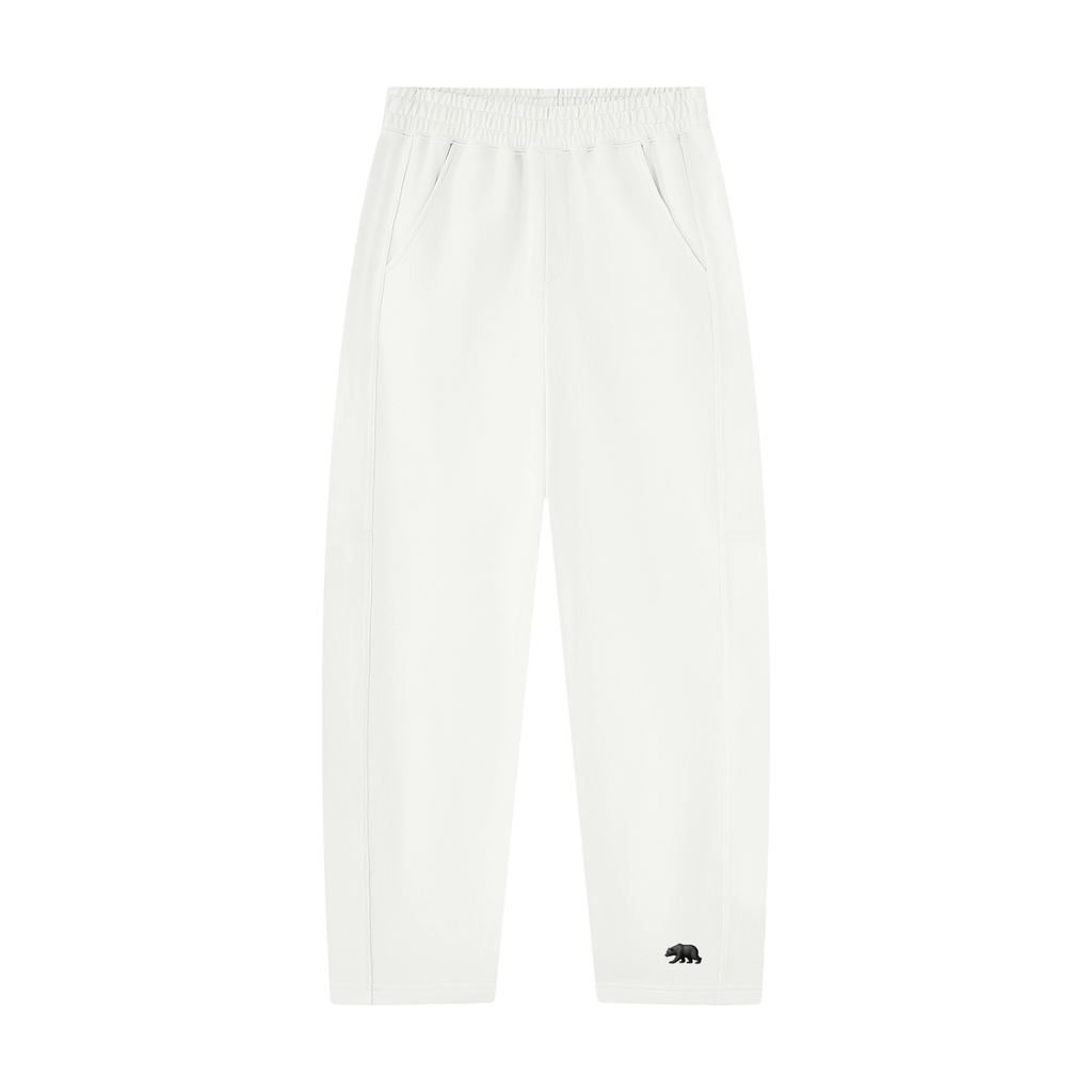 Unisex Tapered Straight Hem Sweatpants
