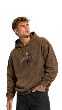 Sonoma Bear Revolt Mineral Wash Men's Hoodie