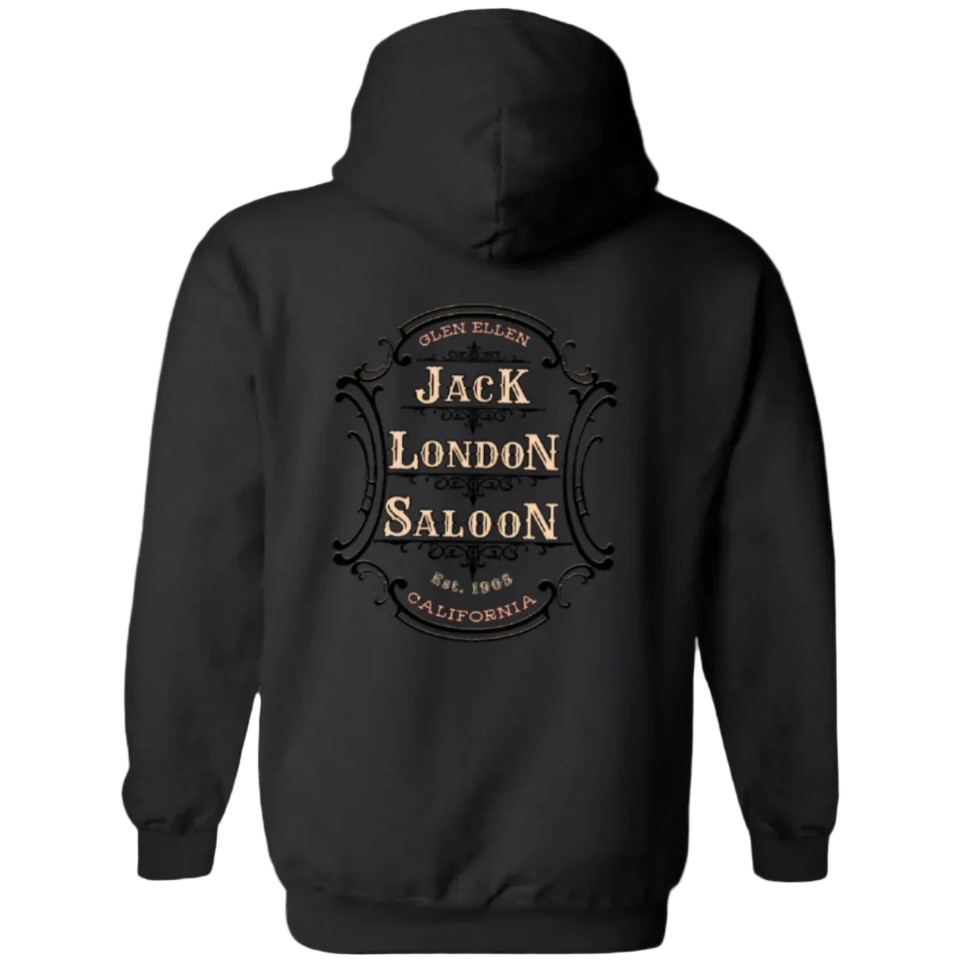 JACK LONDON SALOON EMBLEM Hoodie - Hoodies from USPF