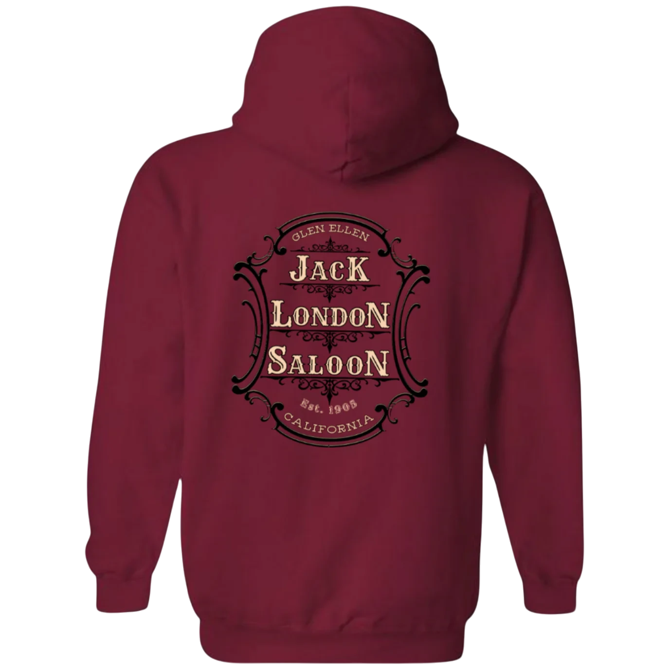 JACK LONDON SALOON EMBLEM Hoodie - Hoodies from USPF