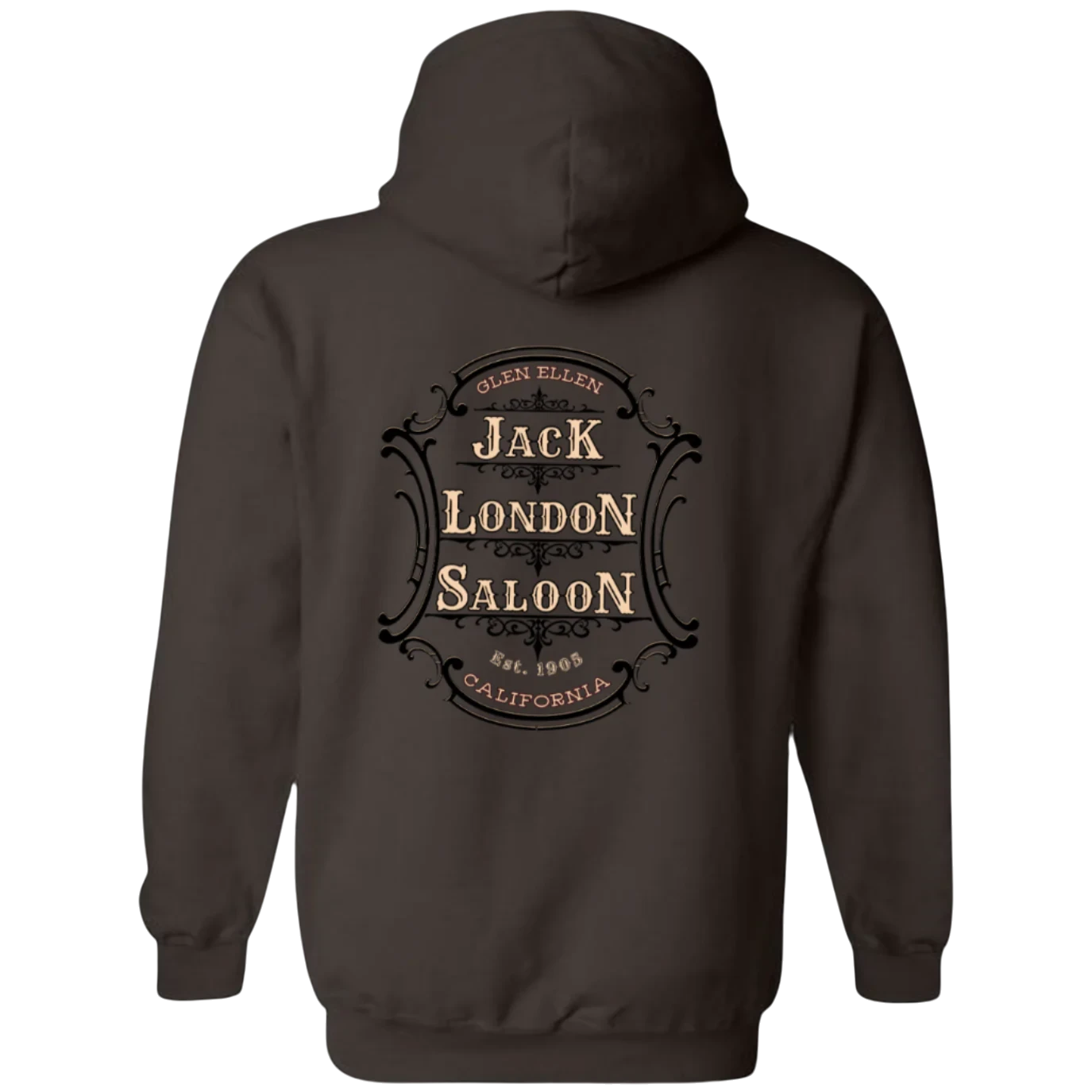 JACK LONDON SALOON EMBLEM Hoodie - Hoodies from USPF