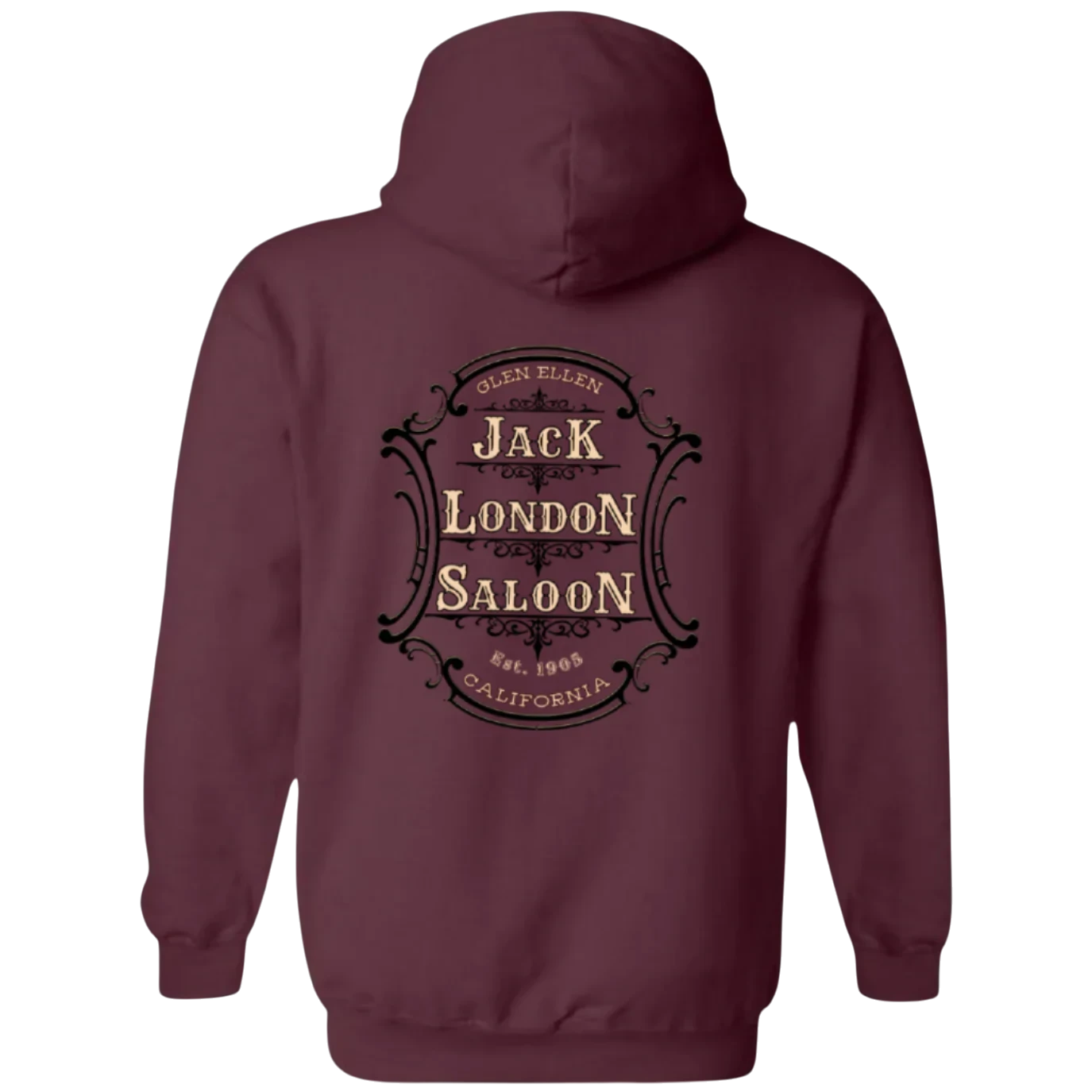 JACK LONDON SALOON EMBLEM Hoodie - Hoodies from USPF