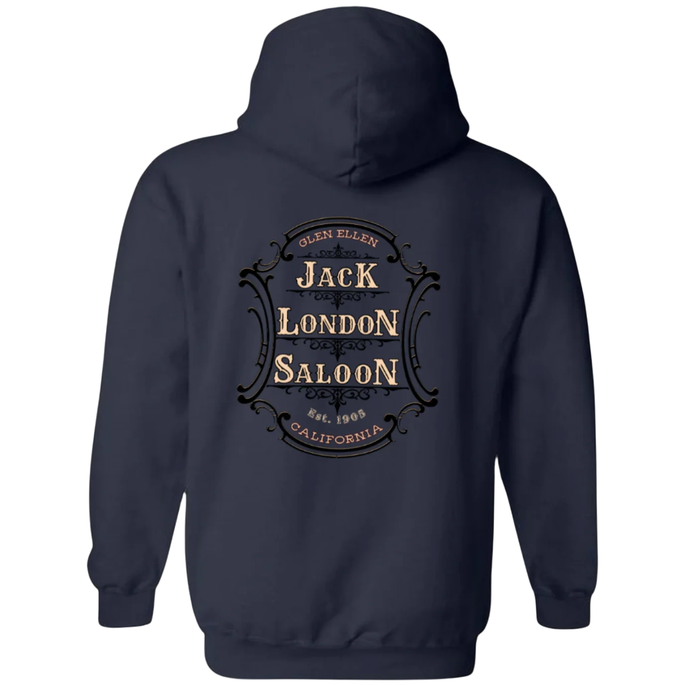 JACK LONDON SALOON EMBLEM Hoodie - Hoodies from USPF