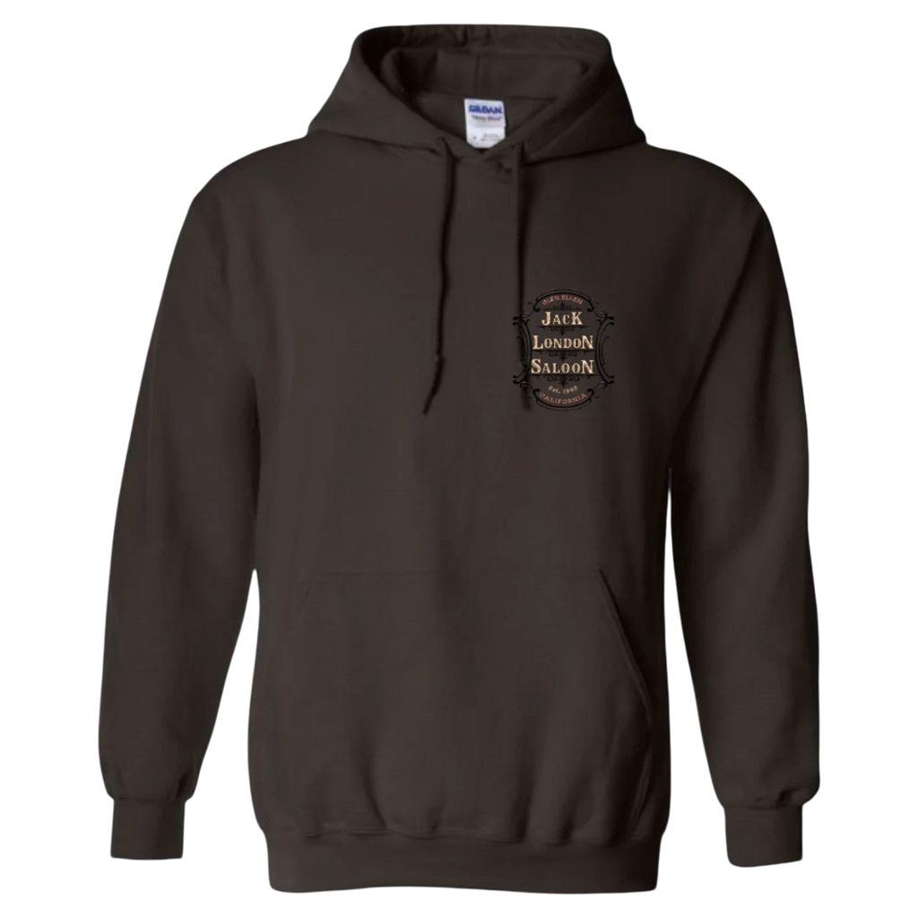 JACK LONDON SALOON EMBLEM Hoodie - Hoodies from USPF