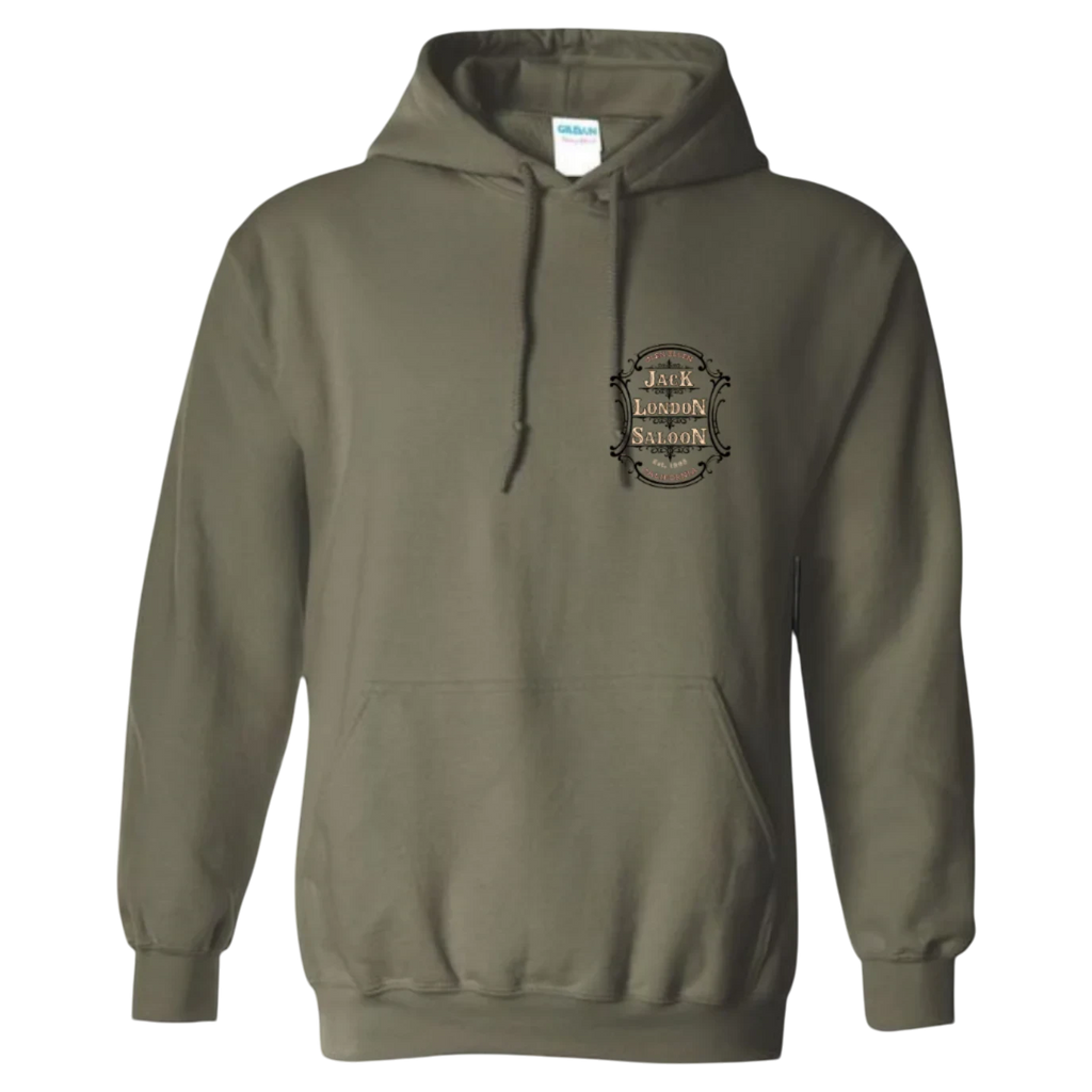 JACK LONDON SALOON EMBLEM Hoodie - Hoodies from USPF