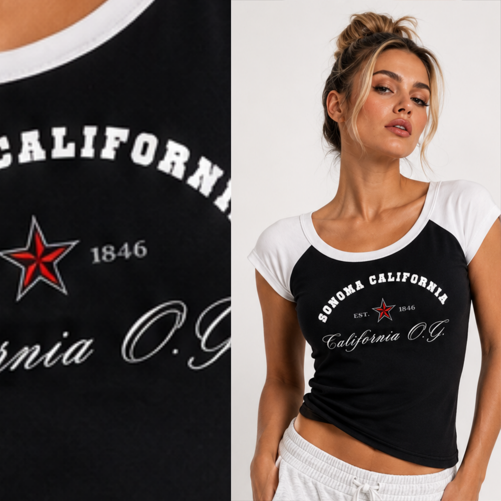 California O.G. Women's Color Block T-Shirt