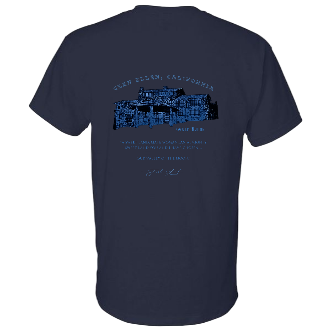 Jack London Wolf House Men's T-Shirt Secondary image
