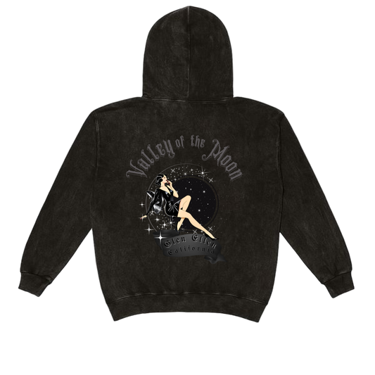 VALLEY OF THE MOON "VAMP"Mineral Wash Hoodie