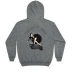 VALLEY OF THE MOON "VAMP"Mineral Wash Hoodie - Hoodies from USPF
