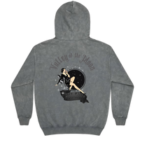 VALLEY OF THE MOON "VAMP"Mineral Wash Hoodie - Hoodies from USPF