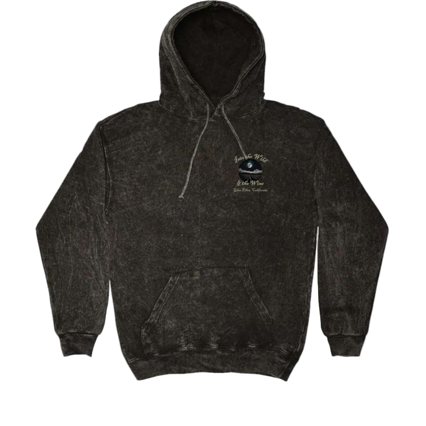 JACK LONDON "IN TO THE WILD" MINERAL WASH HOODIE - Hoodies from USPF