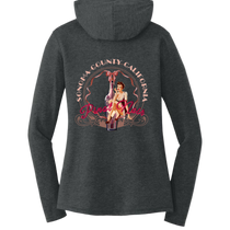 PINOT NOIR PINUP Long Sleeve Womens Hooded T-Shirt - Hoodies from USPF