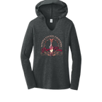 PINOT NOIR PINUP Long Sleeve Womens Hooded T-Shirt - Hoodies from USPF