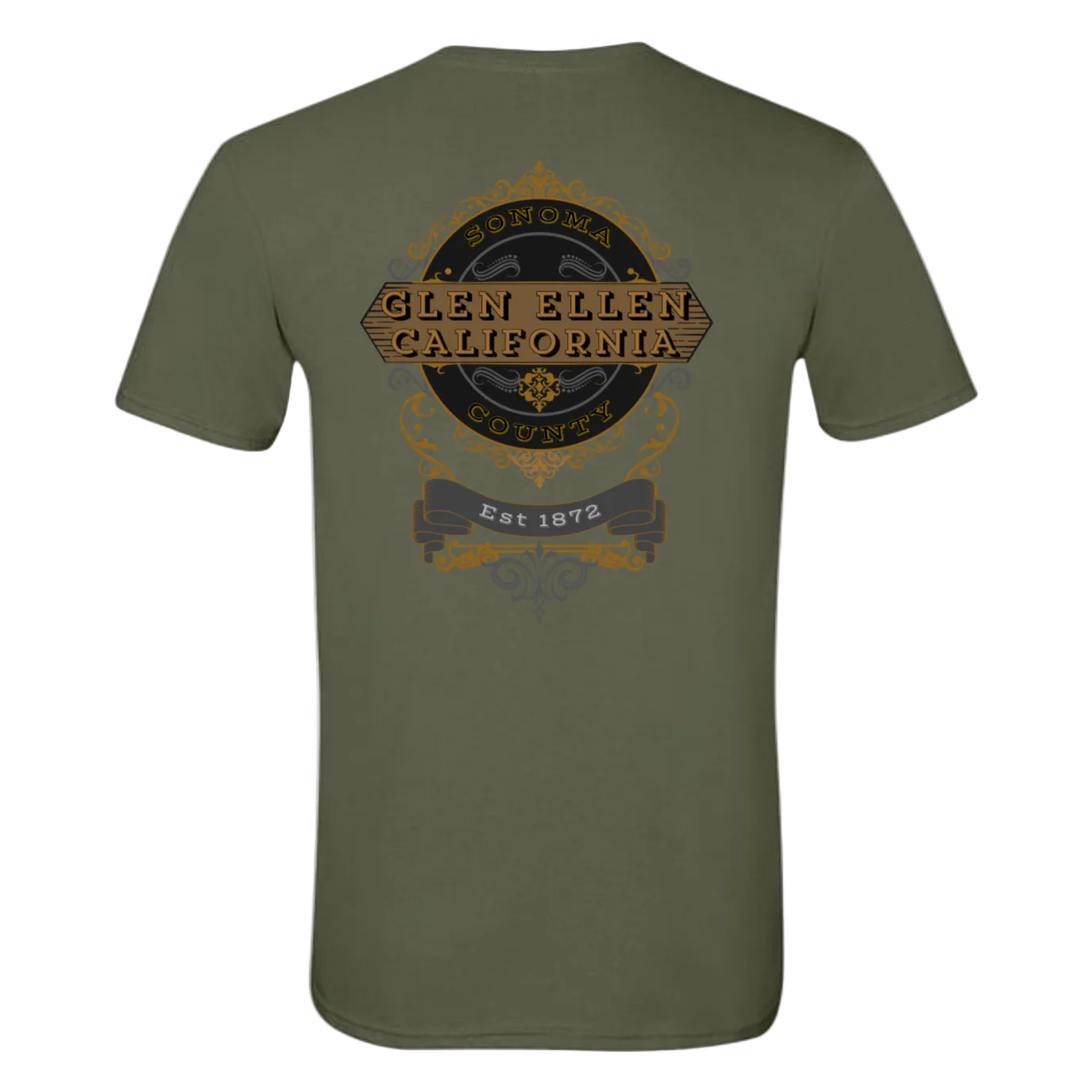 GLEN ELLEN VINTAGE EMBLEM Men's T-Shirt - T-Shirts from USPF