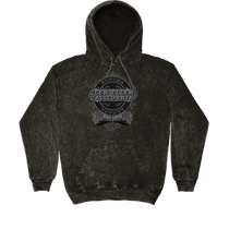 GLEN ELLEN VINTAGE EMBLEM GRAY Mineral Wash Hoodie - Hoodies from USPF