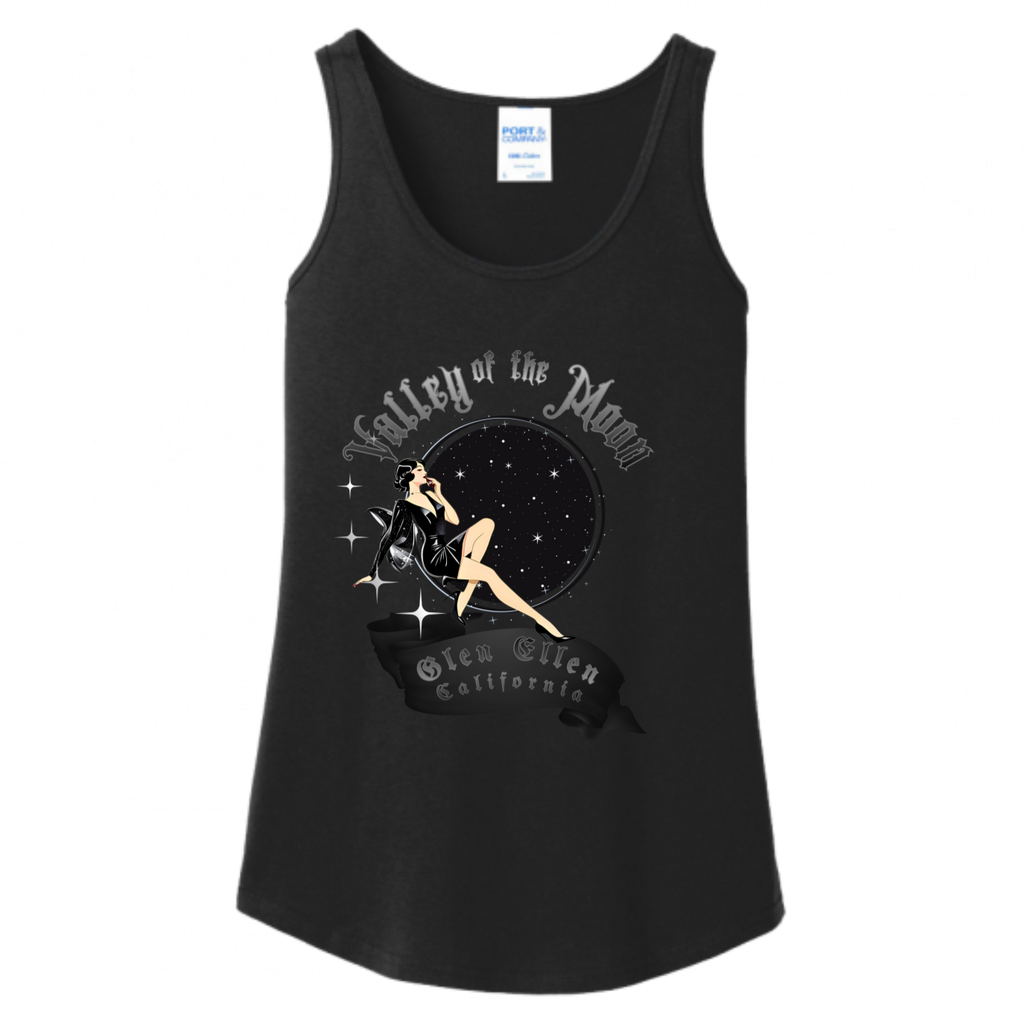 Valley of the Moon Vamp Pinup Women's Tank Top