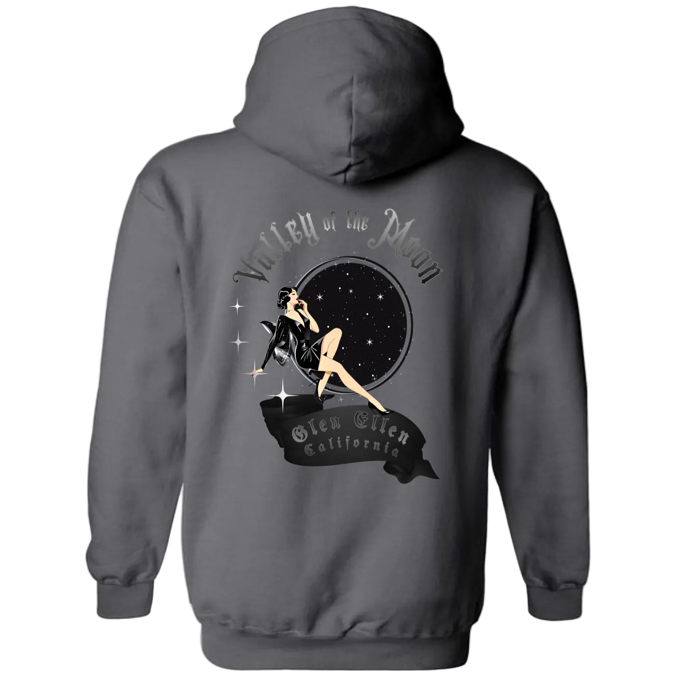 VALLEY OF THE MOON "VAMP" MEN'S PULLOVER HOODIE - Hoodies from USPF