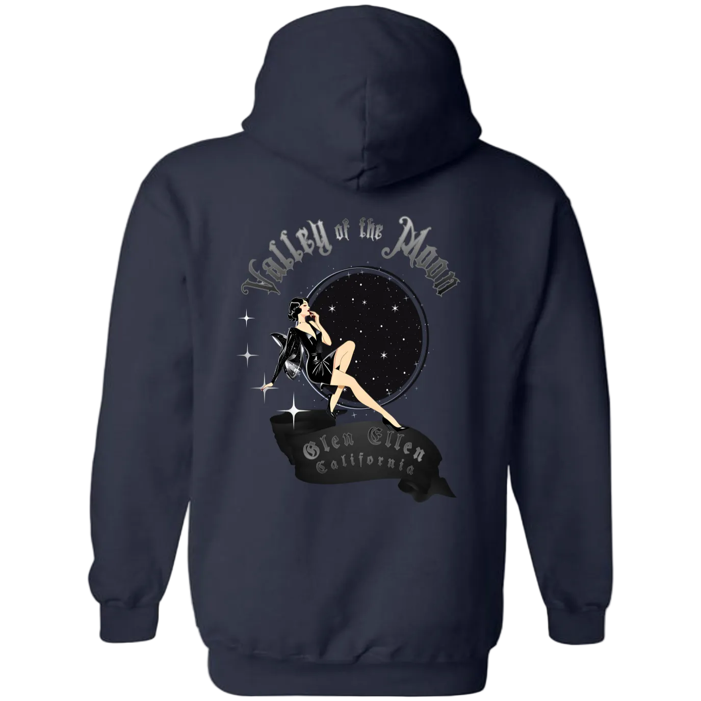 VALLEY OF THE MOON "VAMP" MEN'S PULLOVER HOODIE - Hoodies from USPF