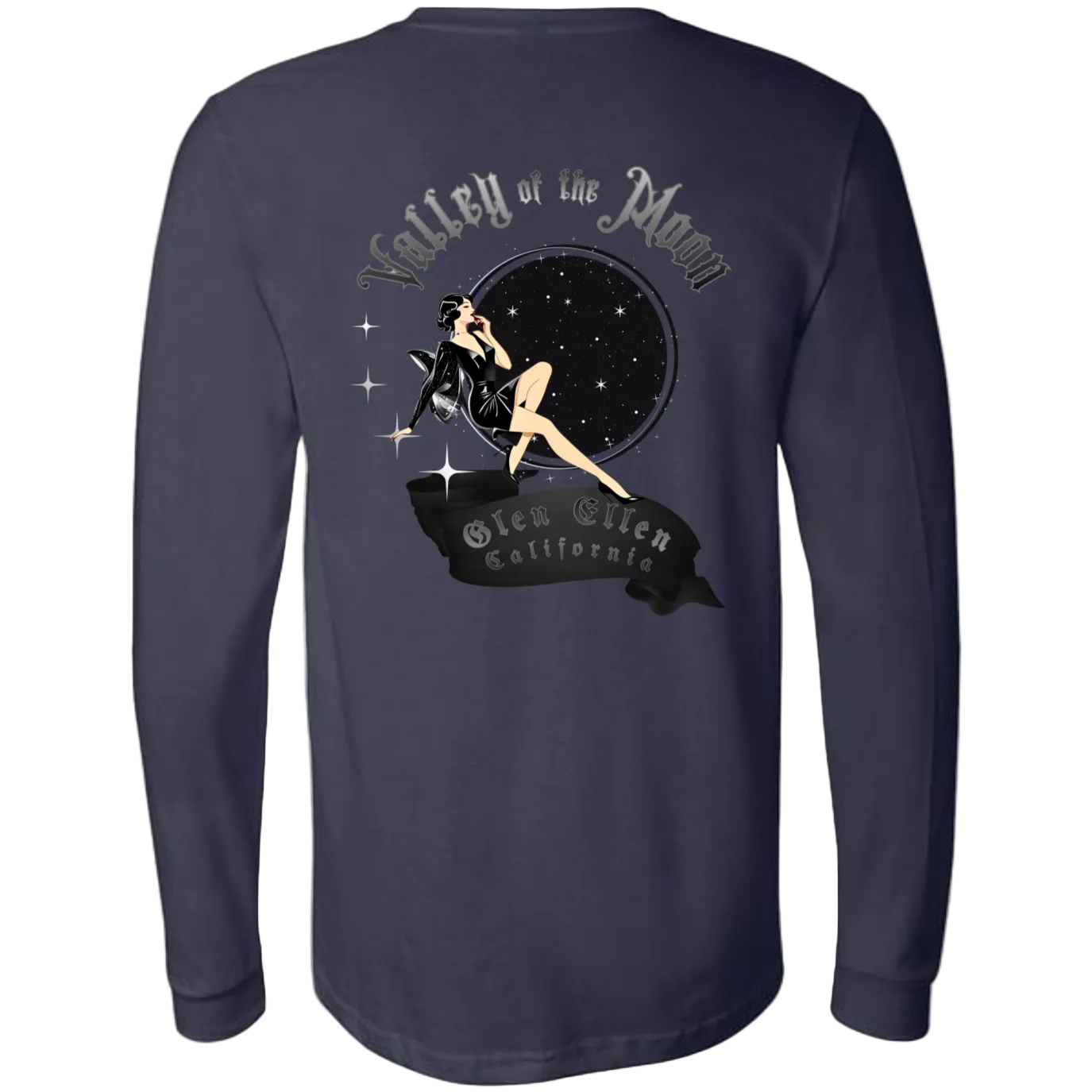 VALLEY OF THE MOON "VAMP" MEN'S LONG SLEEVE T-SHIRT - T-Shirts from USPF