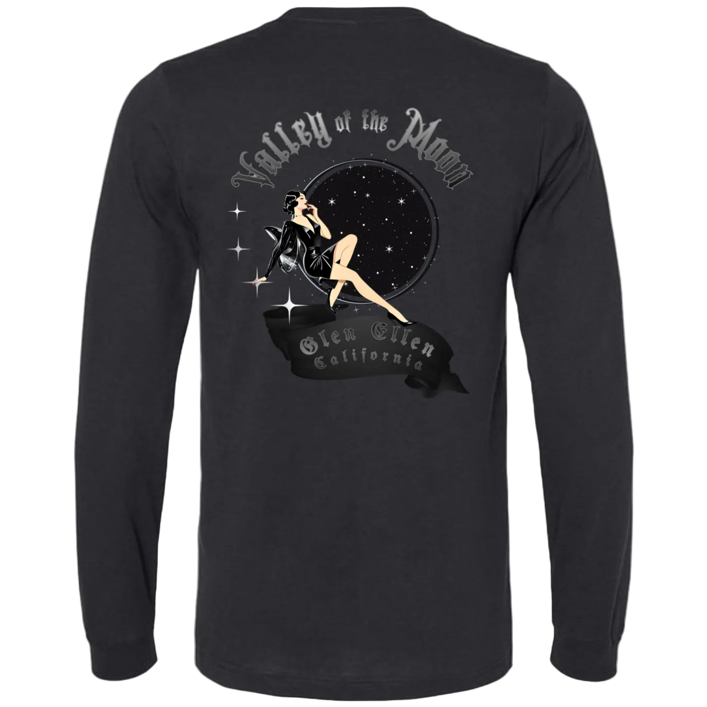 VALLEY OF THE MOON "VAMP" MEN'S LONG SLEEVE T-SHIRT - T-Shirts from USPF Main image